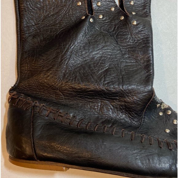 Authentic Cher Owned Italian Leather Boots Custom Cert Authenticity OfferWelcome - Picture 10 of 14